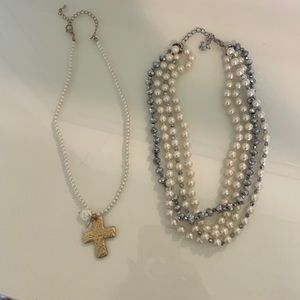 Pearl necklaces
